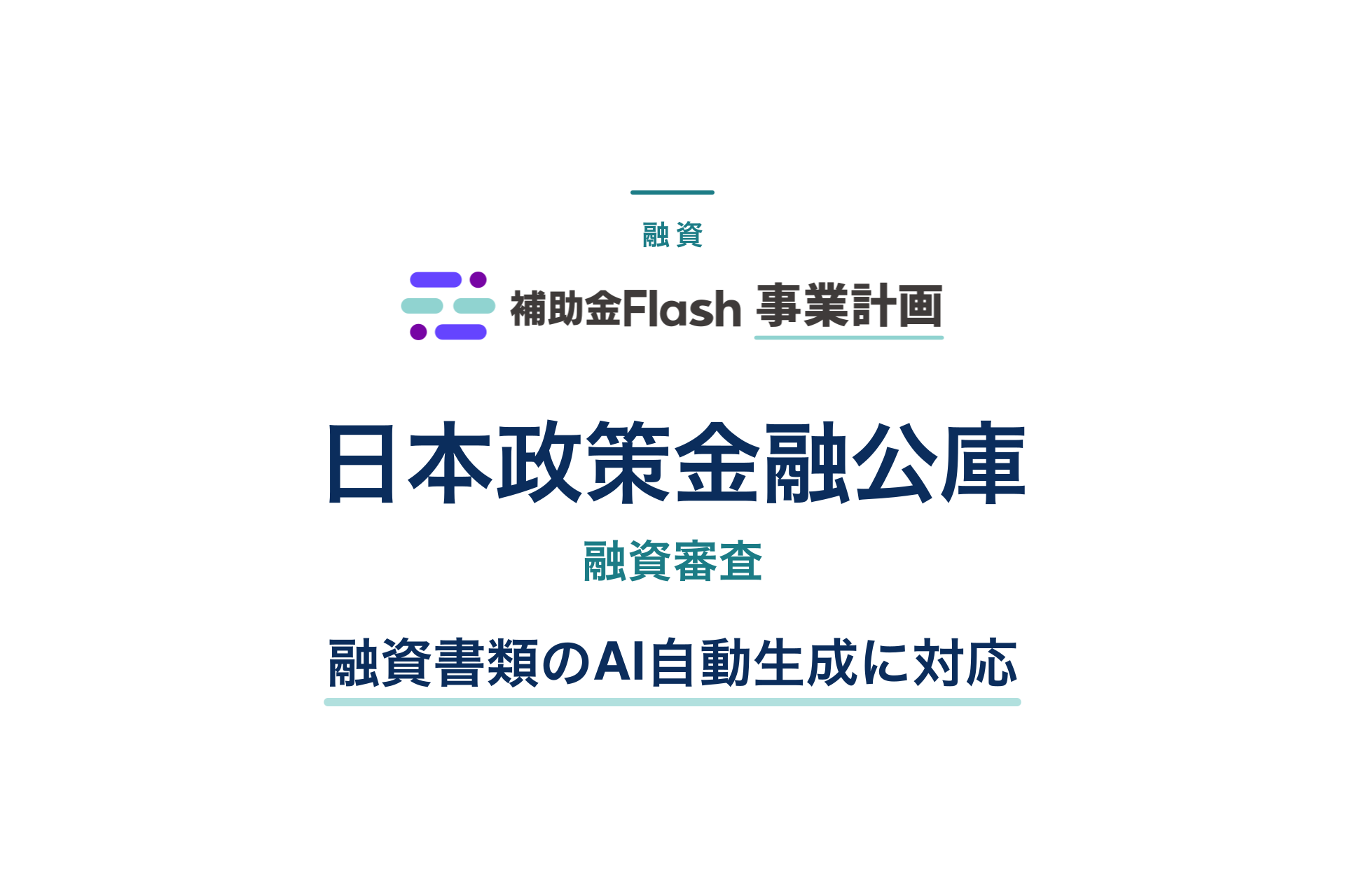 日本政策金融公庫の融資審査に対応