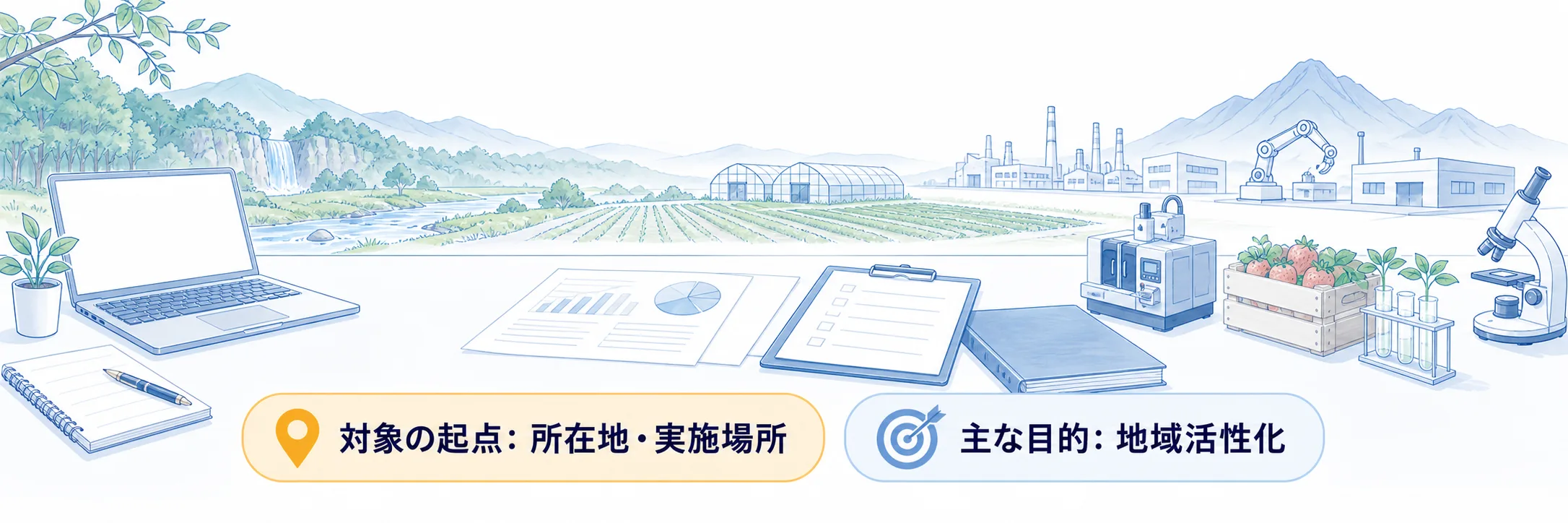 栃木県の補助金の対象者・対象経費・注意点の早わかり図