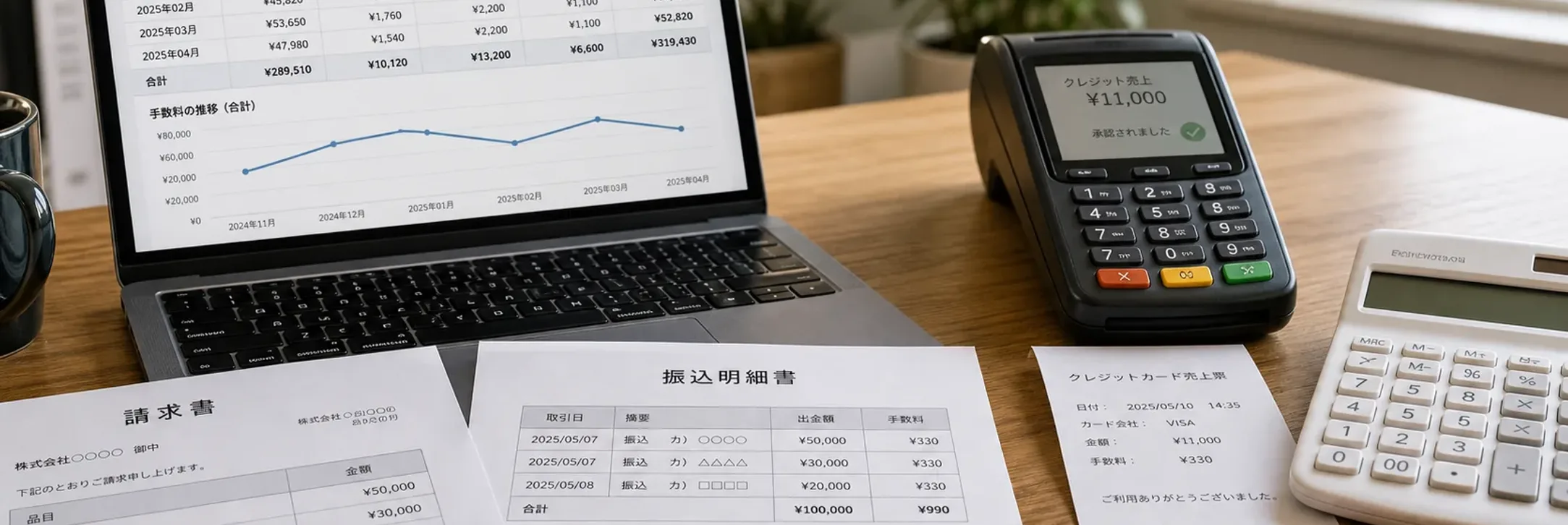 手数料（決済・振込等）の補助金の対象者・対象経費・注意点の早わかり図